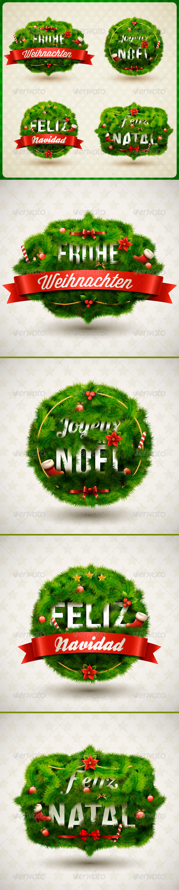 GraphicRiver Merry Christmas Creative Label 3531625 GraphicRiver Merry Christmas Creative Label 3531625