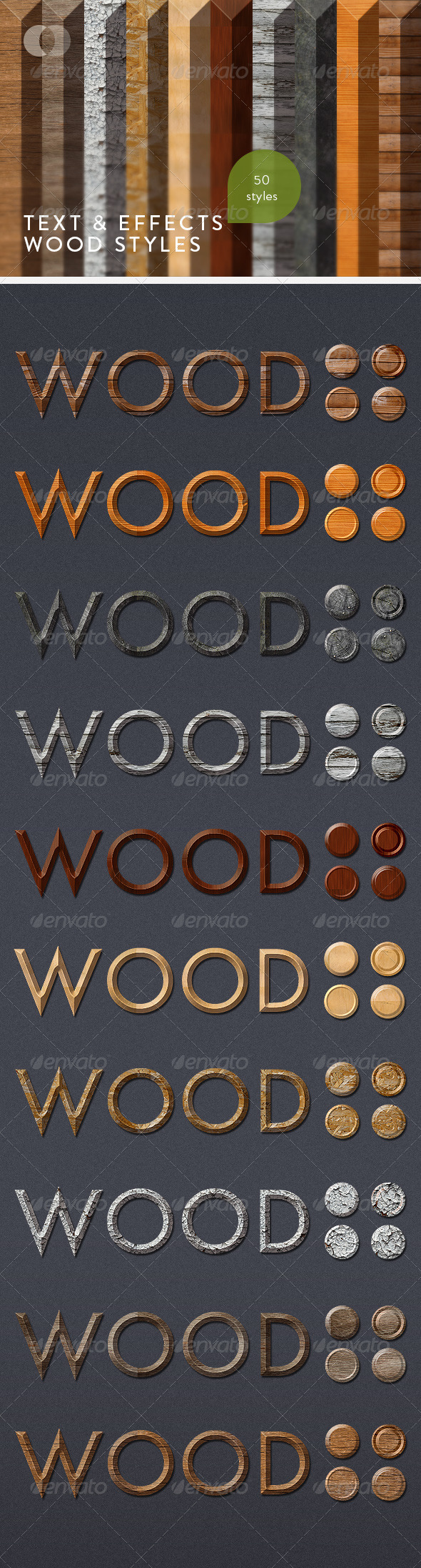 GraphicRiver Text & Effects Wood Styles 161277 GraphicRiver Text & Effects Wood Styles 161277