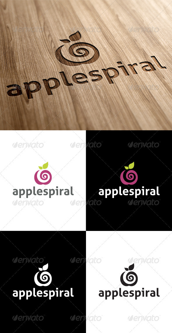 GraphicRiver Apple Spiral Media Logo 3547936 GraphicRiver Apple Spiral Media Logo 3547936