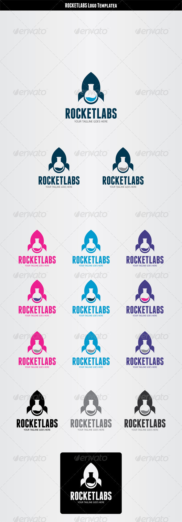 GraphicRiver Rocket Labs Logo Template 3544771 GraphicRiver Rocket Labs Logo Template 3544771