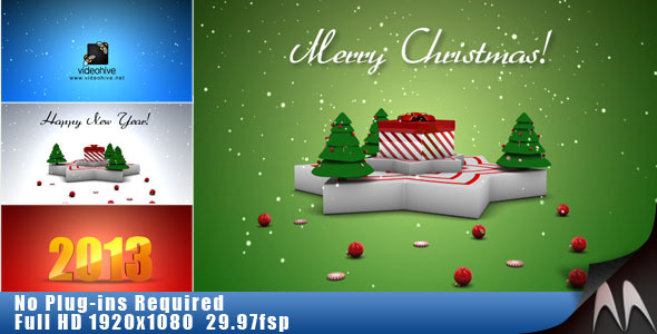 VideoHive Christmas & New Year Gift 3532836 VideoHive Christmas & New Year Gift 3532836