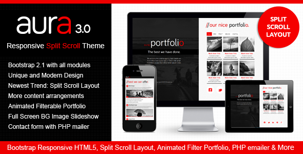 ThemeForest Aura HTML5 Responsive Split-Scroll on Bootstrap 3187268 ThemeForest Aura HTML5 Responsive Split-Scroll on Bootstrap 3187268