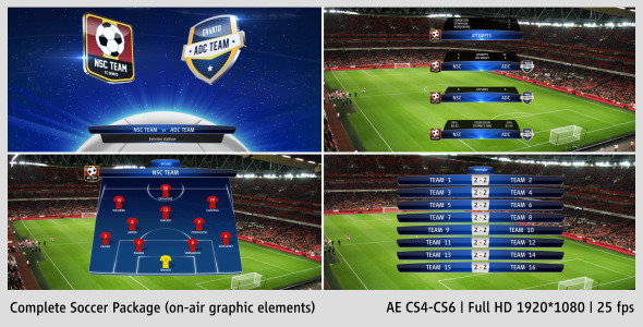 VideoHive Complete On-Air Soccer Package 3593551 VideoHive Complete On-Air Soccer Package 3593551