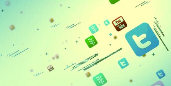 VideoHive Social Media Multipal Icon Intro 3602090 VideoHive Social Media Multipal Icon Intro 3602090