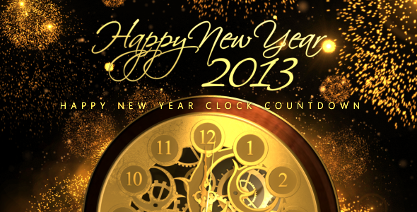 VideoHive Happy New Year Countdown Clock 3605843 VideoHive Happy New Year Countdown Clock 3605843