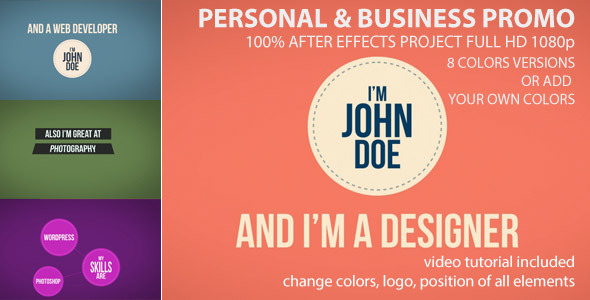 VideoHive Personal and Business Promo 3648096 VideoHive Personal and Business Promo 3648096