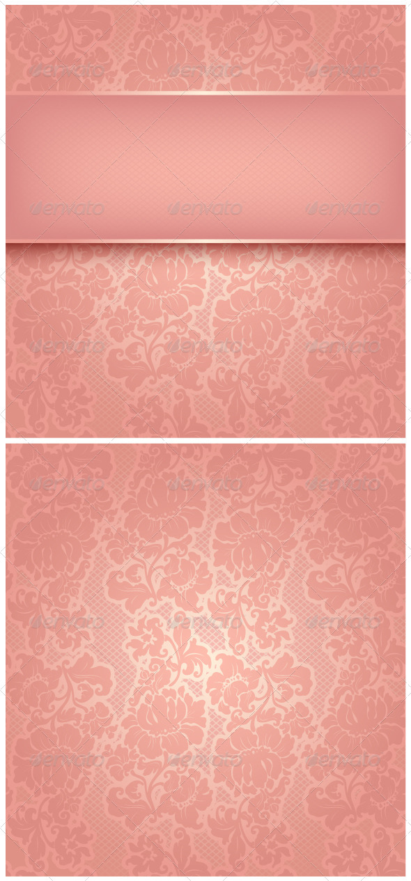 GraphicRiver Ornamental Pink Greeting Card 3659781 GraphicRiver Ornamental Pink Greeting Card 3659781