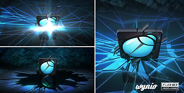 VideoHive Dark Crack Logo 3663208 VideoHive Dark Crack Logo 3663208