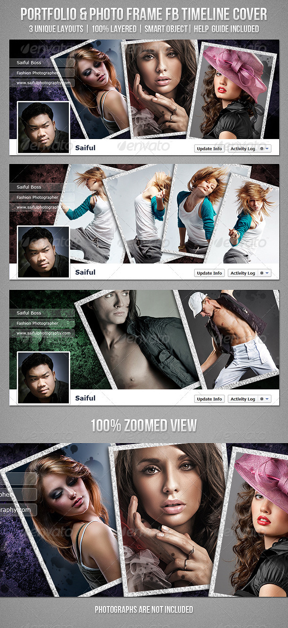 GraphicRiver Portfolio & Photo Frame FB Timeline Cover 3663970 GraphicRiver Portfolio & Photo Frame FB Timeline Cover 3663970