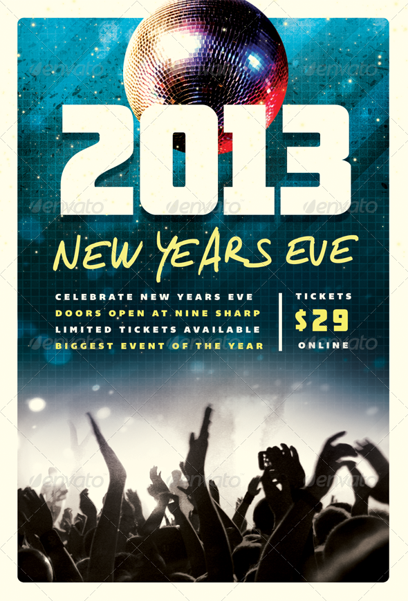 GraphicRiver Countdown New Years Eve Flyer Template 3671566 GraphicRiver Countdown New Years Eve Flyer Template 3671566