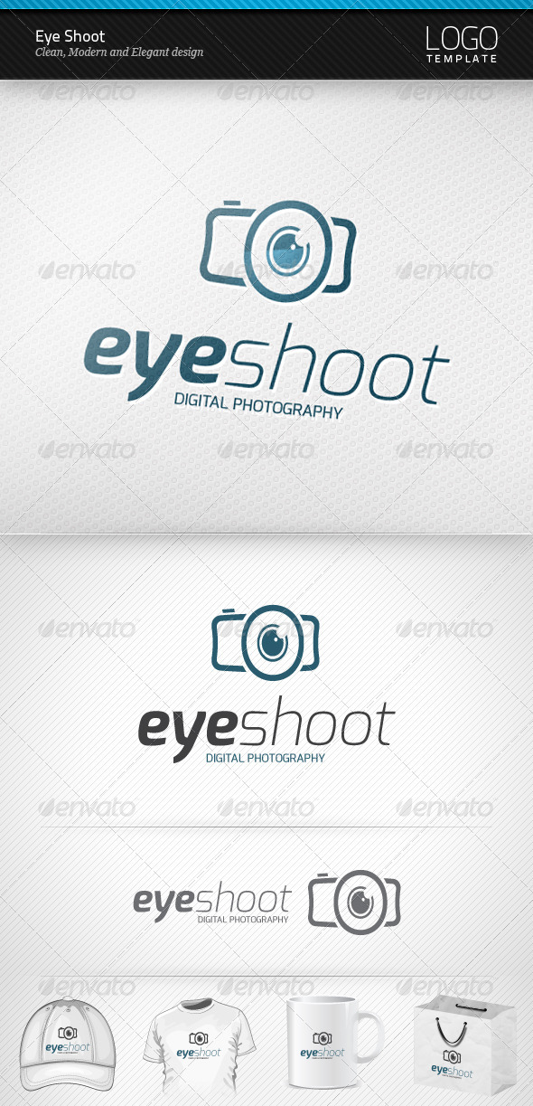 GraphicRiver Eye Shoot Logo 3679493 GraphicRiver Eye Shoot Logo 3679493