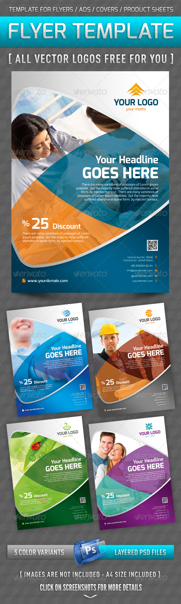 GraphicRiver Flyer Template 3684643 GraphicRiver Flyer Template 3684643
