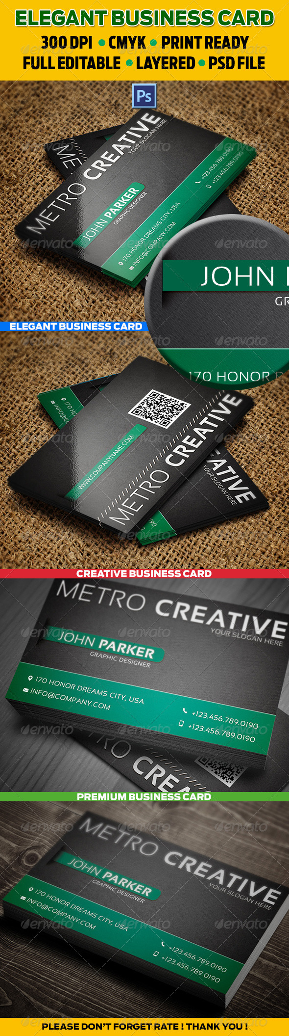 GraphicRiver Creative Business Card 37 3684726 GraphicRiver Creative Business Card 37 3684726