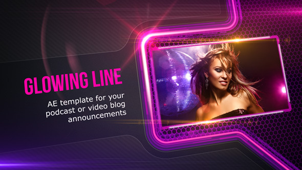 VideoHive Glowing Line dark version 3689873 VideoHive Glowing Line dark version 3689873