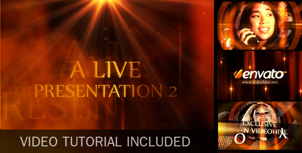 After Effects Project - VideoHive A Live Presentation 2 397461 After Effects Project - VideoHive A Live Presentation 2 397461