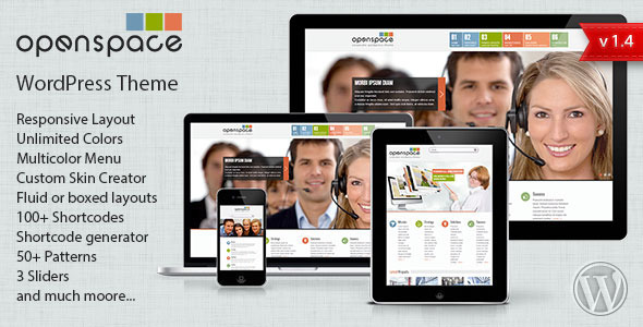 ThemeForest OpenSpace Responsive Mulipurpose Wordpress Theme 3262399 ThemeForest OpenSpace Responsive Mulipurpose Wordpress Theme 3262399