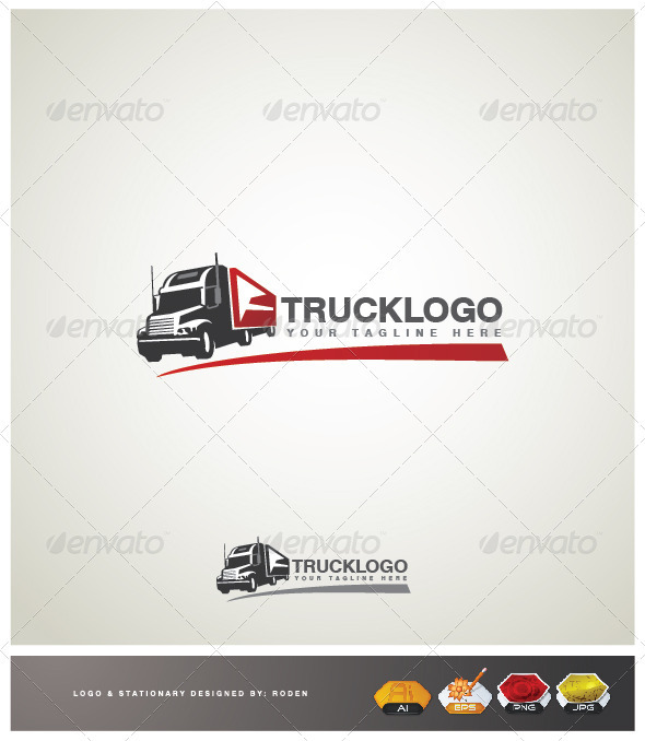 GraphicRiver Truck Transport Logo 3671758 GraphicRiver Truck Transport Logo 3671758