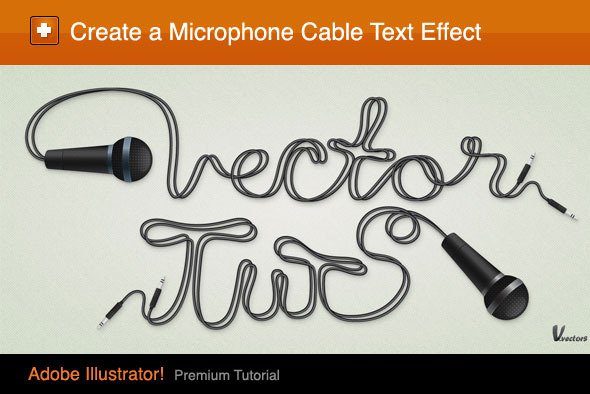TutsPlus Create a Microphone and Cable Text Effect 400259 TutsPlus Create a Microphone and Cable Text Effect 400259
