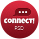 Connect - Premium PSD Magazine Template Connect - Premium PSD Magazine Template - ThemeForest Item for Sale
