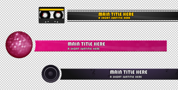 After Effects Project - VideoHive 3 Music Lower Third 406264 After Effects Project - VideoHive 3 Music Lower Third 406264