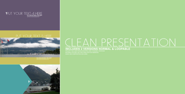 After Effects Project - VideoHive Simple And Clean Presentation 407339 After Effects Project - VideoHive Simple And Clean Presentation 407339