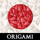 Japan Flag Origami + Colorful Papers Bonus!