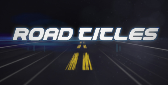 After Effects Project - VideoHive Road Titles 410981 After Effects Project - VideoHive Road Titles 410981