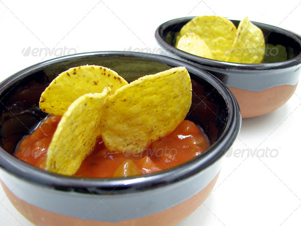 PhotoDune mexican nachos and salsa dip 3826766