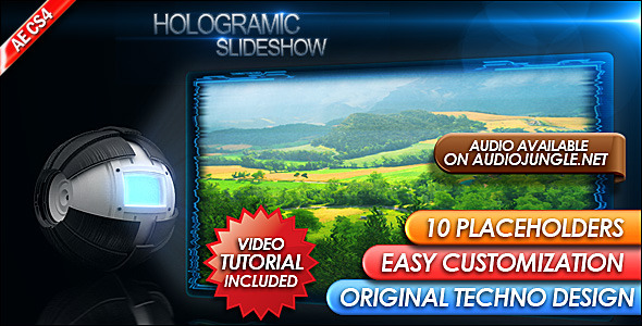 After Effects Project - VideoHive Hologramic SlideShow 143442 After Effects Project - VideoHive Hologramic SlideShow 143442