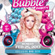 Bubble Party Flyer Template Bubble Party Flyer Template - GraphicRiver Item for Sale