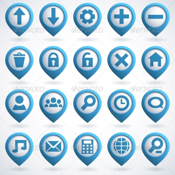 GraphicRiver Web Icon Set 4055711 GraphicRiver Web Icon Set 4055711