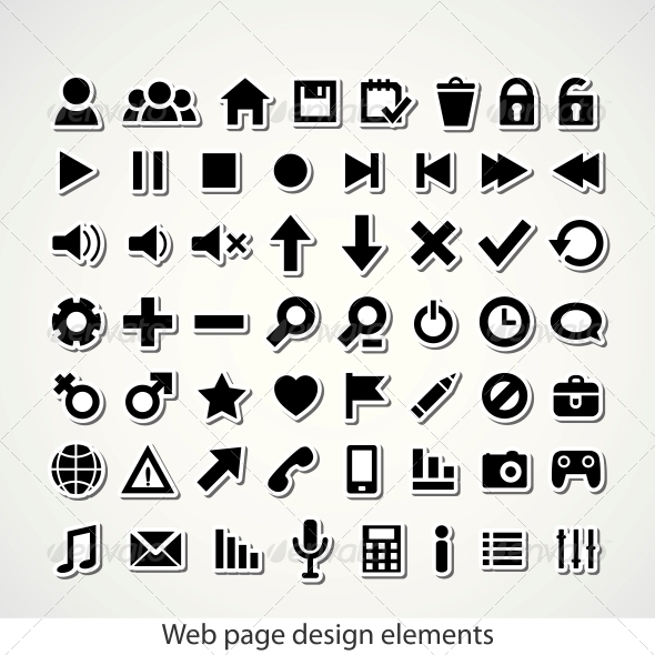 GraphicRiver Web Icon Set 4055715 GraphicRiver Web Icon Set 4055715