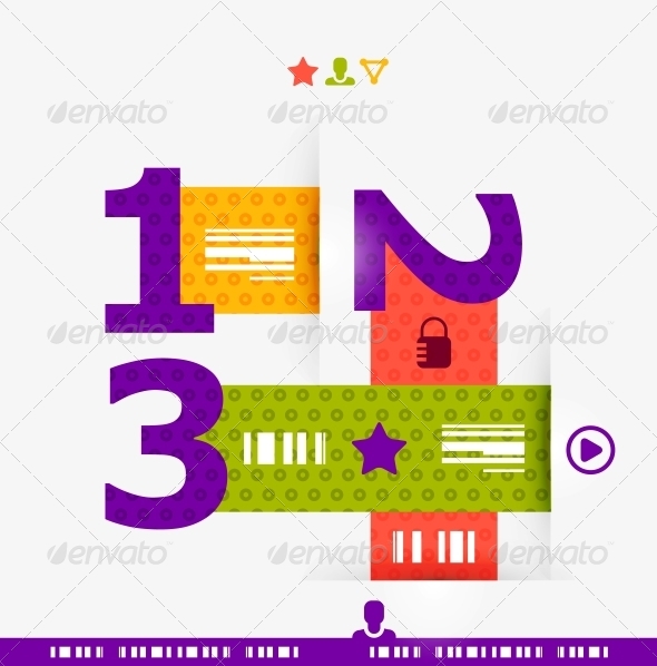 GraphicRiver Numbered Banners Infographics 4063273 GraphicRiver Numbered Banners Infographics 4063273