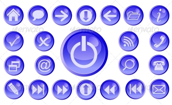 GraphicRiver Vector icon set for web 4067495 GraphicRiver Vector icon set for web 4067495