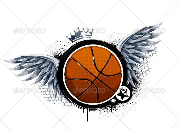 GraphicRiver Grunge Image with Basketball 4072964 GraphicRiver Grunge Image with Basketball 4072964