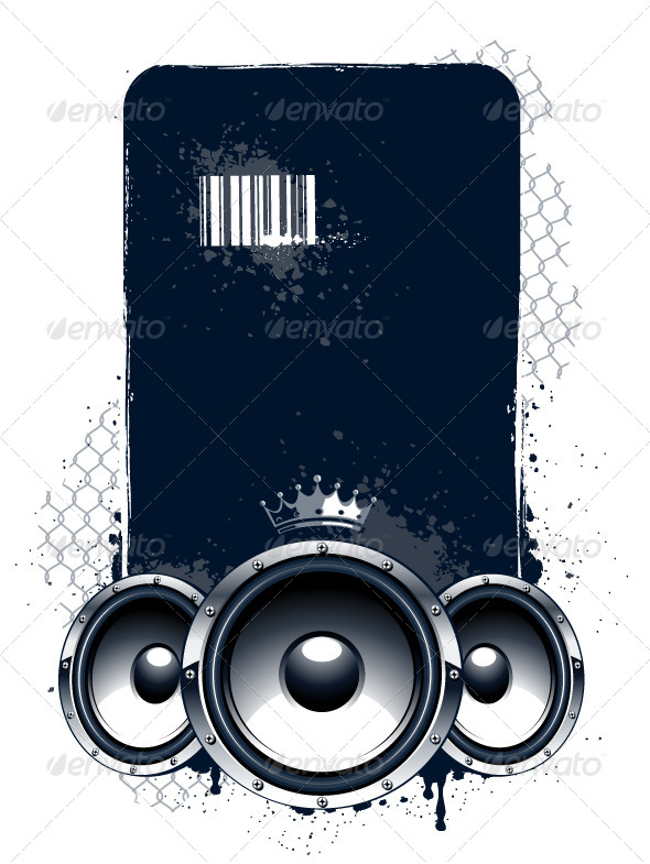 GraphicRiver Grunge Musical Banner 4075948 GraphicRiver Grunge Musical Banner 4075948