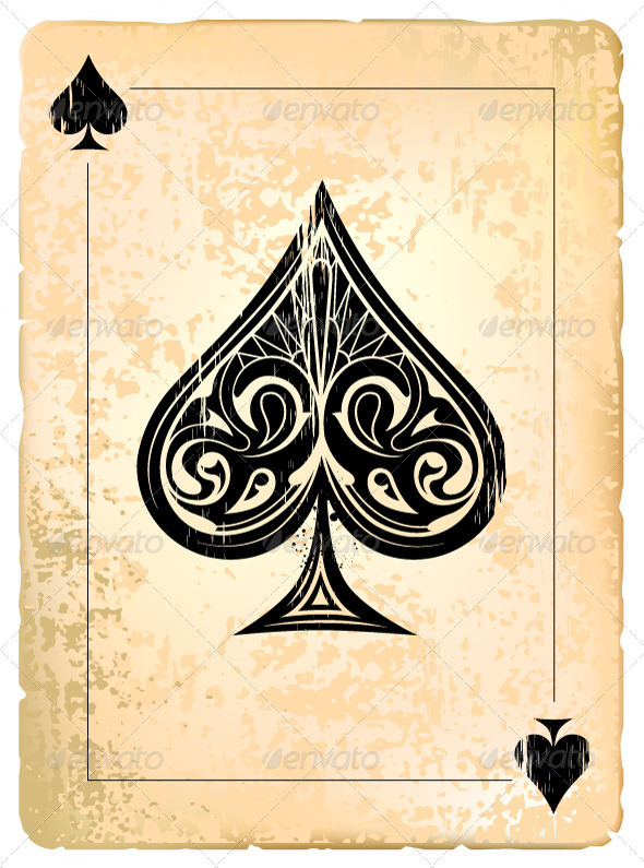 GraphicRiver Ace of Spades 4076005 GraphicRiver Ace of Spades 4076005