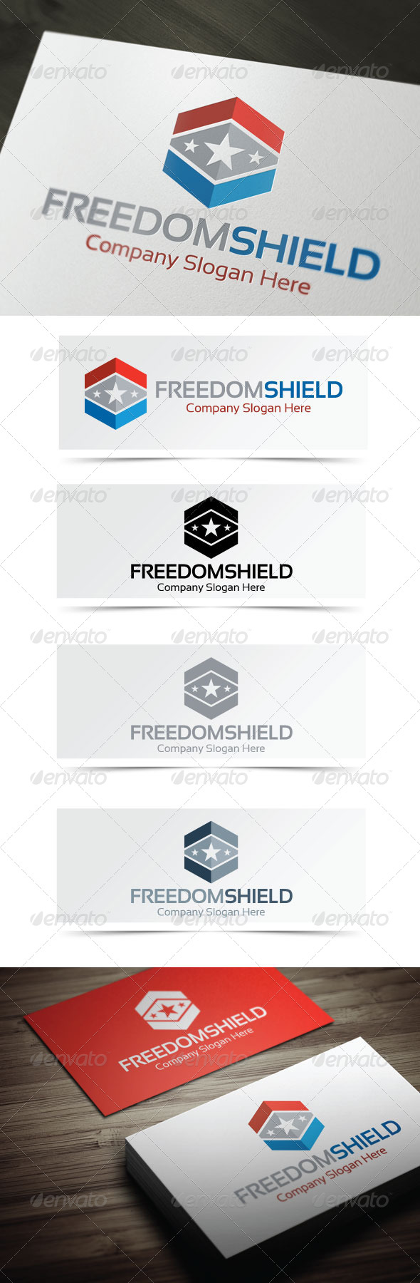 GraphicRiver Freedom Shield 4079769