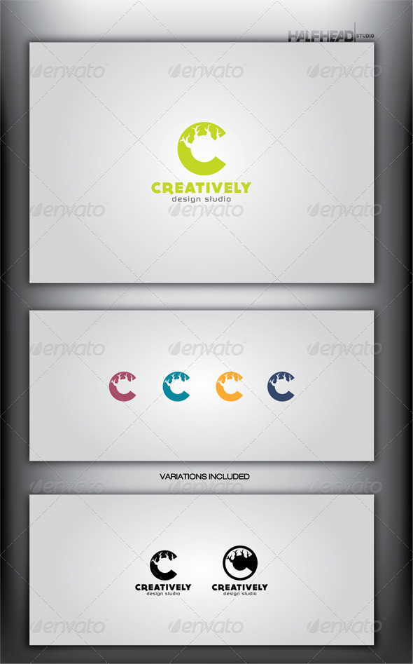 GraphicRiver CREATIVELY Logo Template 4081666 GraphicRiver CREATIVELY Logo Template 4081666