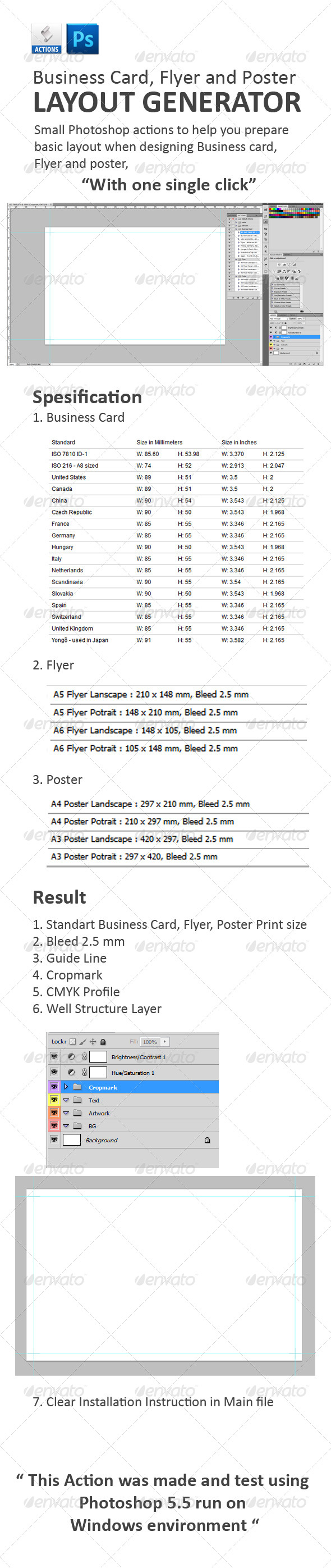 GraphicRiver Business Card Flyer and Poster Layout Action 4081668 GraphicRiver Business Card Flyer and Poster Layout Action 4081668