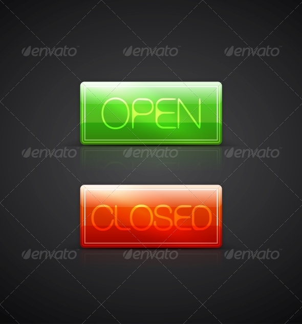 GraphicRiver Open Close Glass Plates 4083409 GraphicRiver Open Close Glass Plates 4083409