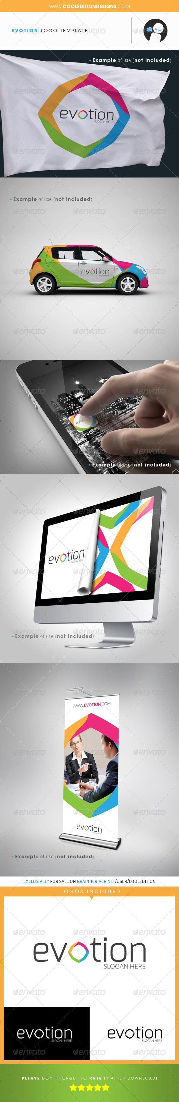 GraphicRiver Evotion Logo Template 4102984 GraphicRiver Evotion Logo Template 4102984