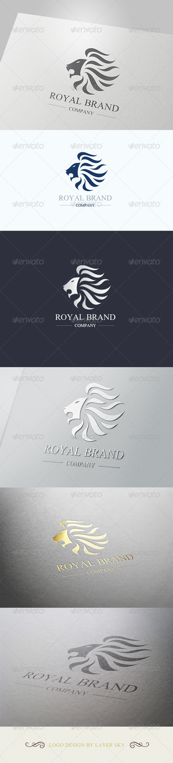 GraphicRiver Lion Royal Brand Logo 1 4106421 GraphicRiver Lion Royal Brand Logo 1 4106421