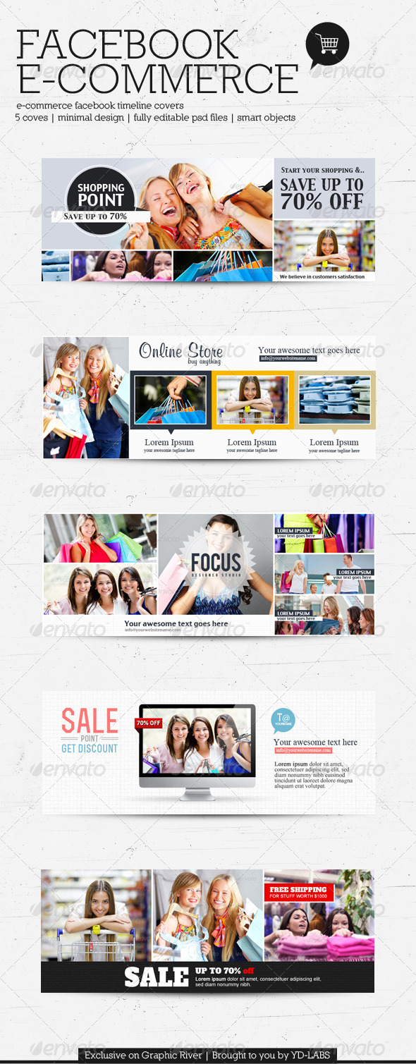 GraphicRiver FB E-Commerce Timeline Covers 4108241 GraphicRiver FB E-Commerce Timeline Covers 4108241