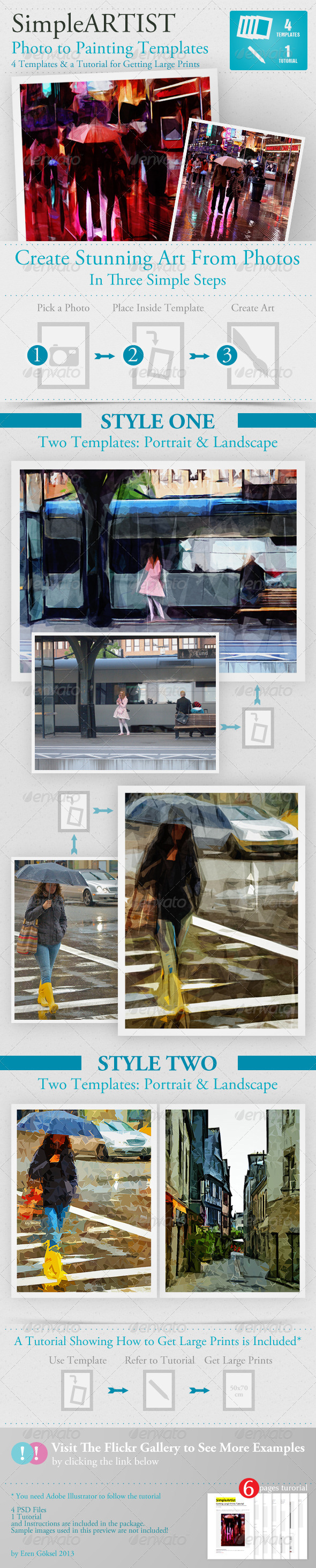 GraphicRiver Simple Artist Painting Template 4115707 GraphicRiver Simple Artist Painting Template 4115707