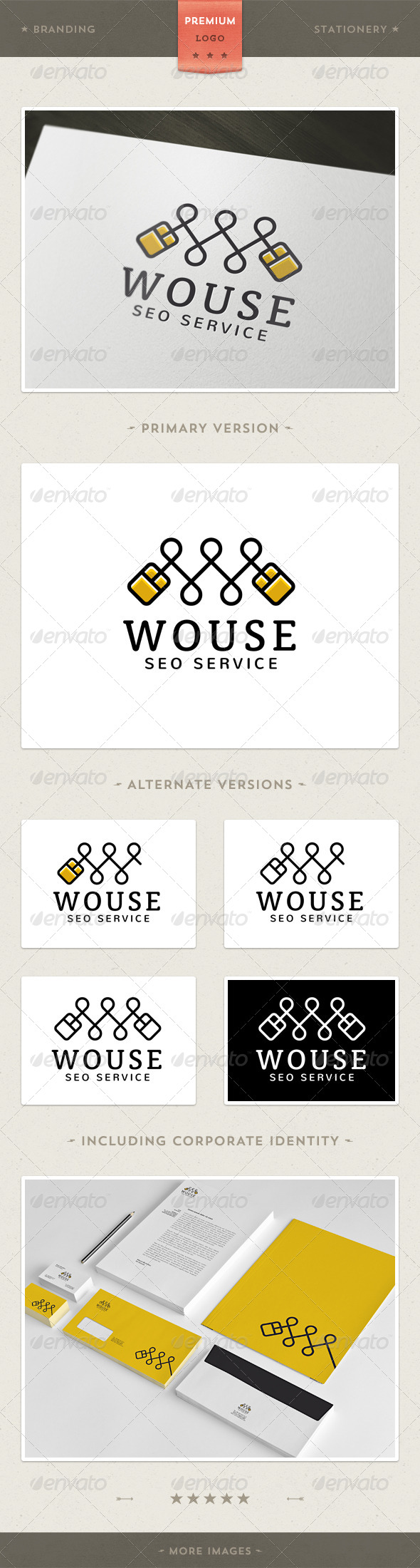 GraphicRiver Wouse Mouse and W Letter Logo Template 3918289 GraphicRiver Wouse Mouse and W Letter Logo Template 3918289