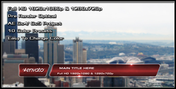 After Effects Project - VideoHive Smooth Lower Third 461247 After Effects Project - VideoHive Smooth Lower Third 461247