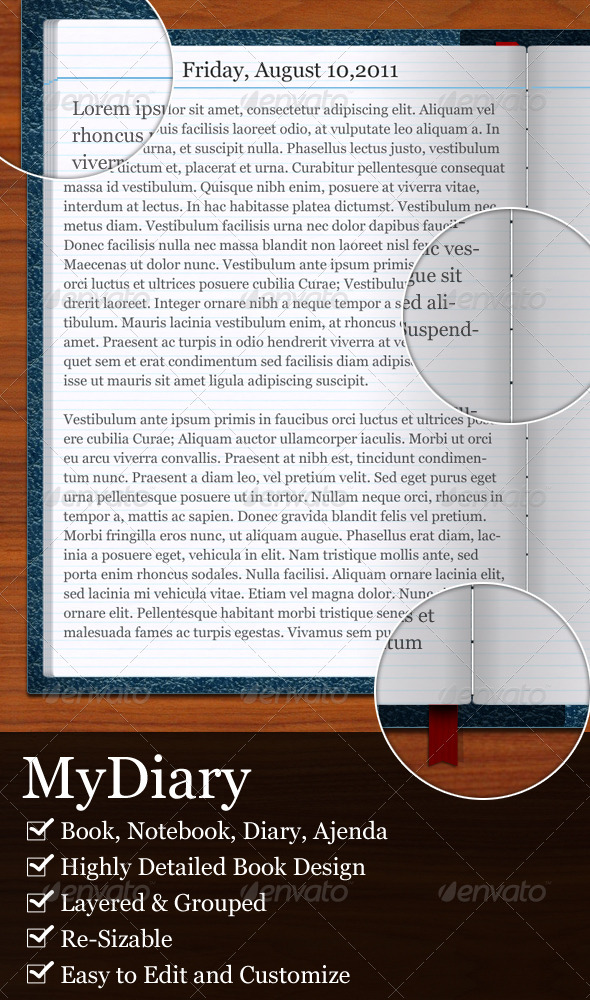 GraphicRiver MyDiary-Open Book and Diary Mockup 463200 GraphicRiver MyDiary-Open Book and Diary Mockup 463200