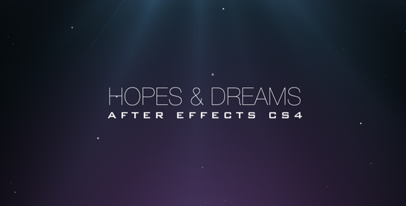 After Effects Project - VideoHive Hopes & Dreams 467002 After Effects Project - VideoHive Hopes & Dreams 467002