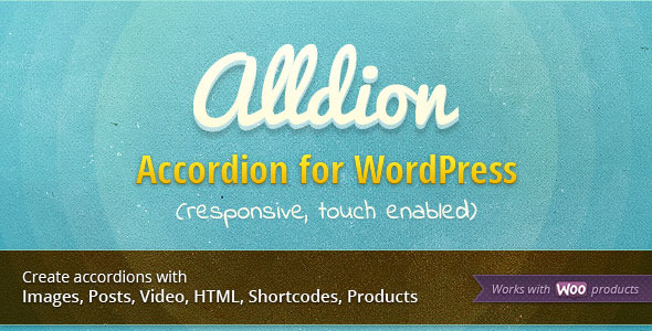 Alldion - Responsive accordion for WordPress - CodeCanyon Item for Sale